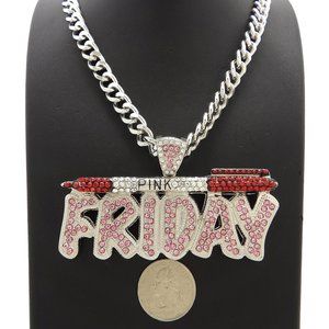 Pink Friday Nicki Minaj  Pendant 9mm/18" CHAIN
